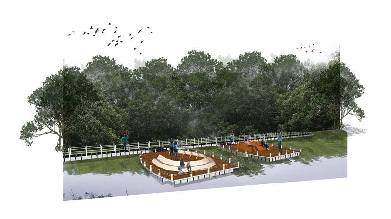 Selangor Maritine Gateway - Bird Watching Deck