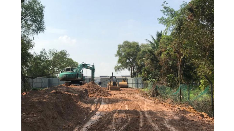 Selangor Maritime Gateway - Earthwork In Progress