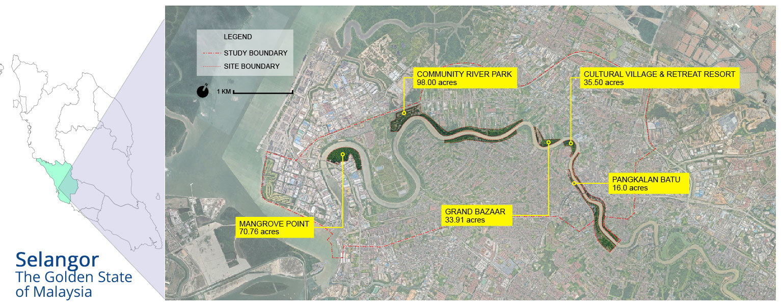 overall masterplan of selangor maritime gateway