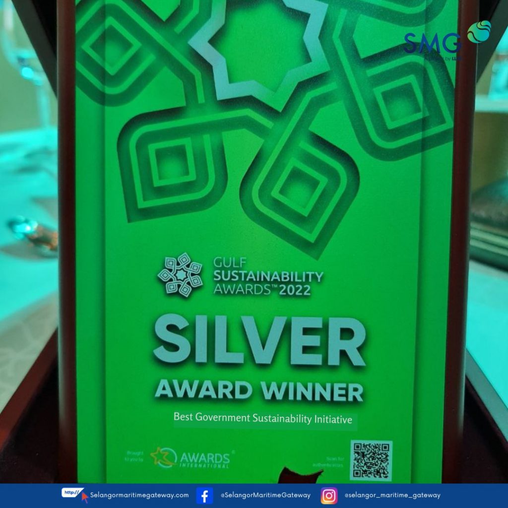 Silver Award For The Best Government Sustainability Initiative At The Gulf Sustainability Awards 2022