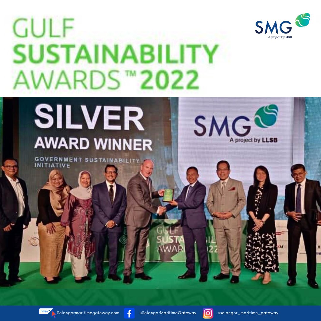 Silver Award For The Best Government Sustainability Initiative At The Gulf Sustainability Awards 2022