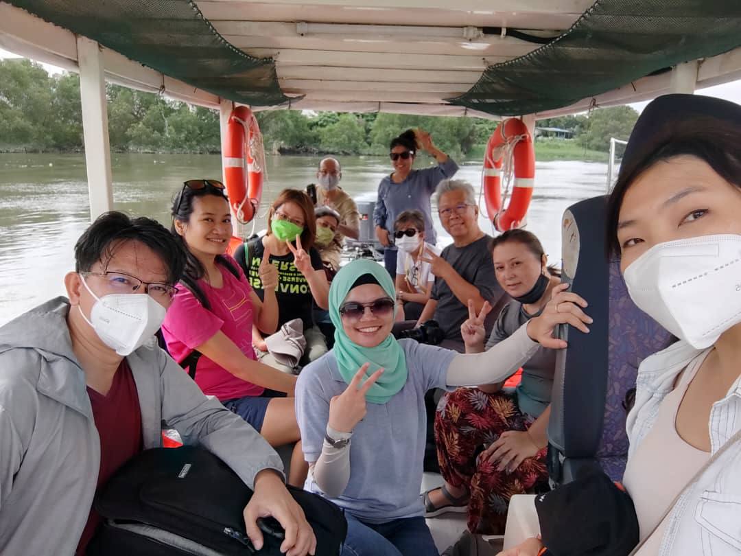 River Educational Trip With Retirement Group Of Photographer